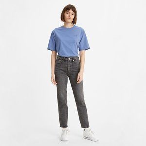 Levi's Black Wedgie Button Fly Jeans